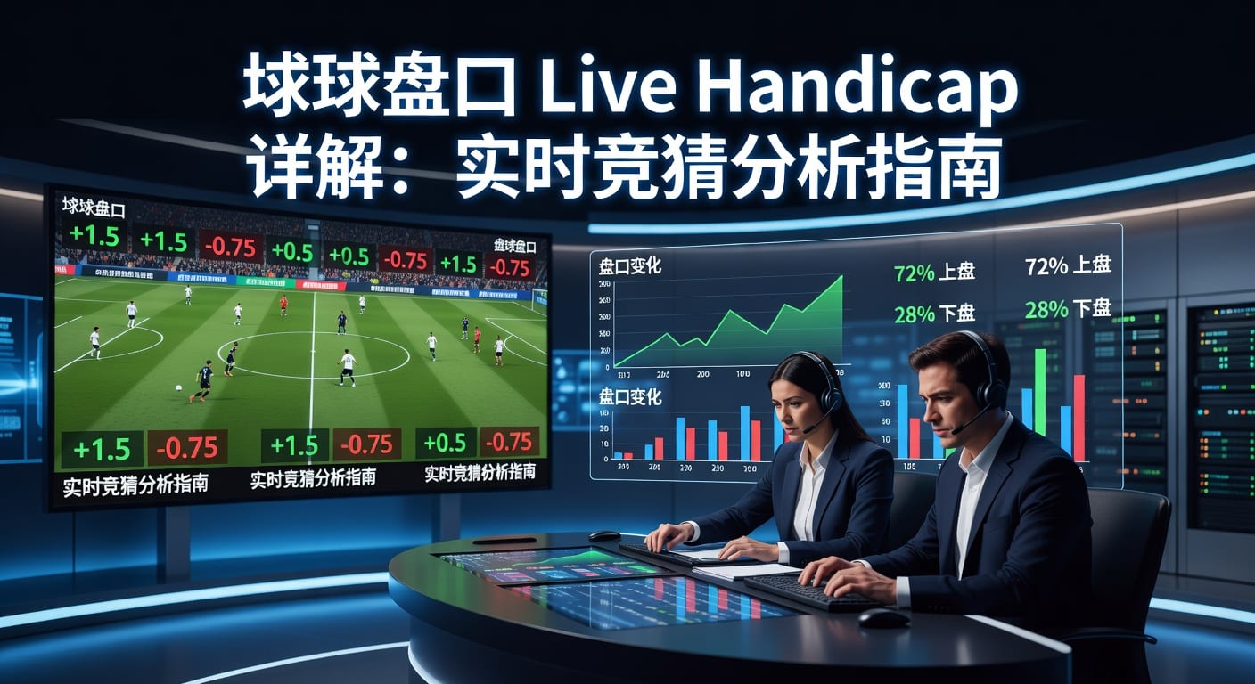 滚球盘口 live handicap 实时盘口变化与判断