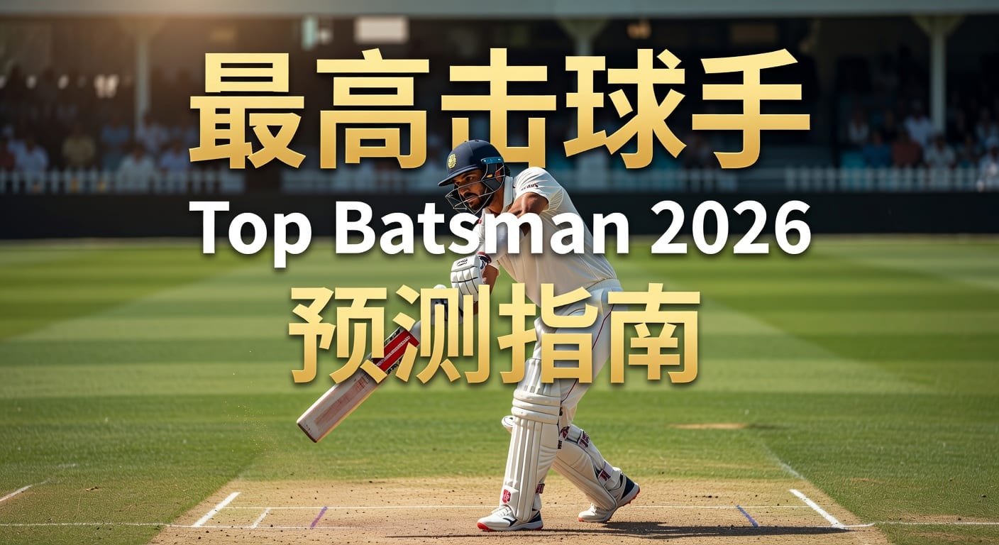 最高击球手 Top Batsman｜2026年观察与判读