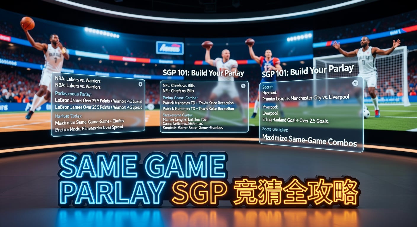same game parlay SGP 实战解读：投注技巧与风控
