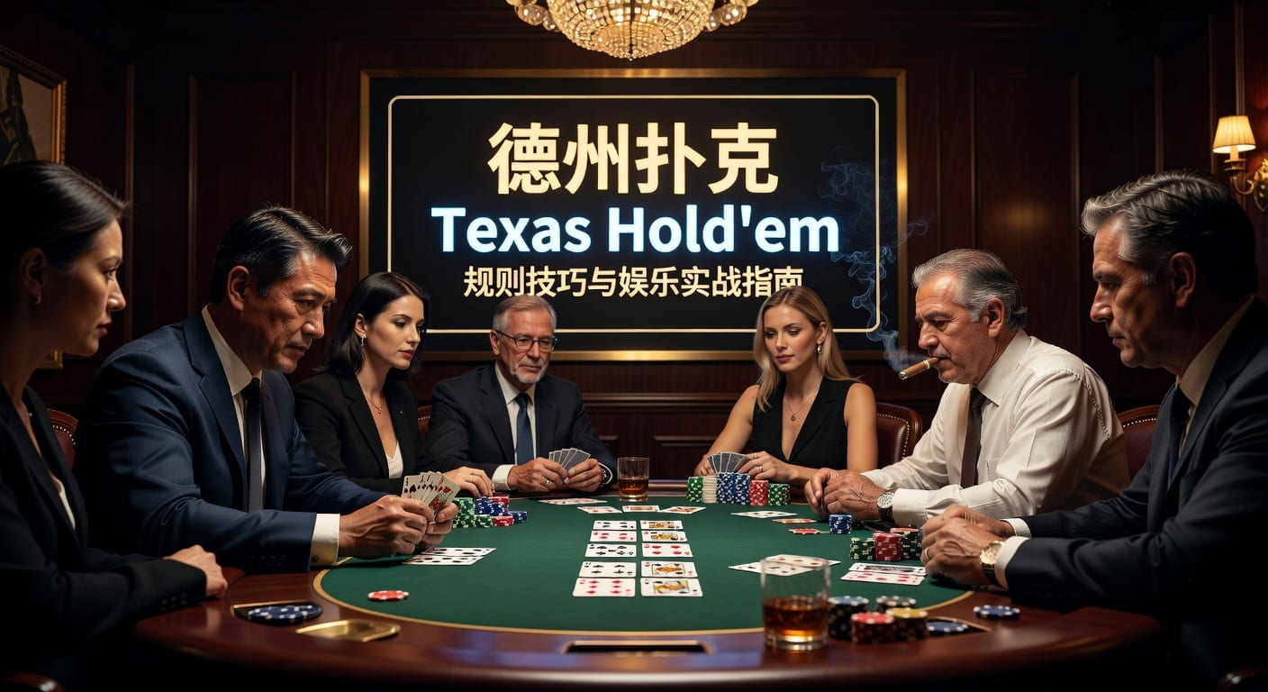 德州扑克 texas hold'em：新手到进阶实战指南